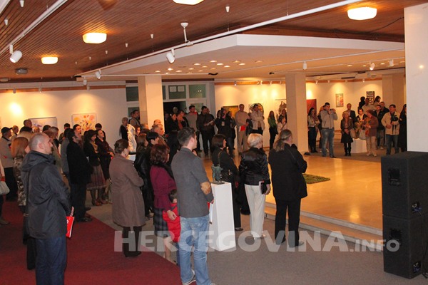 Izložba, Kraljica Katarina Kosaca, Društvo hrvatskih likovnih umjetnika u FBiH