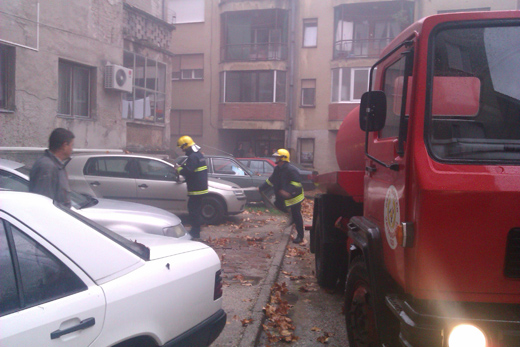 Mostar: Požar kod Novog tržnog, gorio stan radi grijalice!