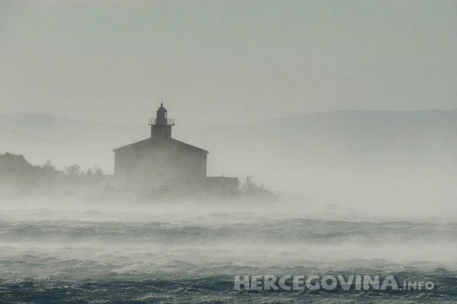 bura, orkanska bura , Dalmacija