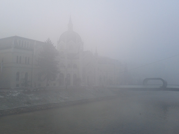 vremenska prognoza, magla, gusta magla, magla, eko test, zagađivanje  , zrak