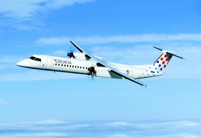 Dash 8Q-400 , zrakoplov, Croatia Airlines, Dash 8Q-400 , Croatia Airllines