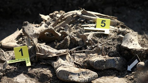 Drugi svjetski rat, ekshumacija, masovne grobnice