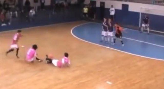 Argentina, Futsal, trik, slobodan udarac