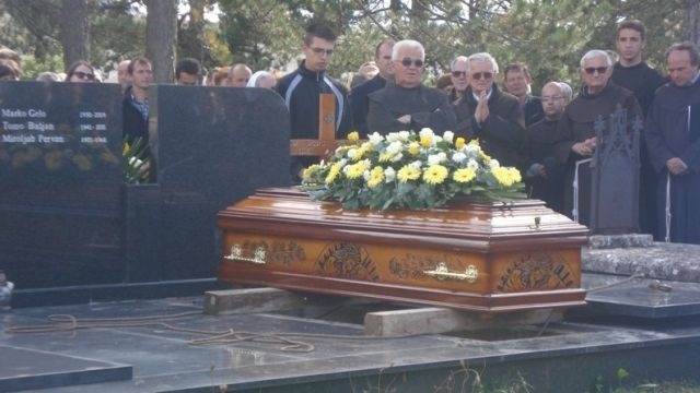 fra Bono Vrdoljak, Livno, sahrana