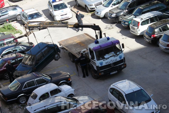 Mostar, pauk, parking