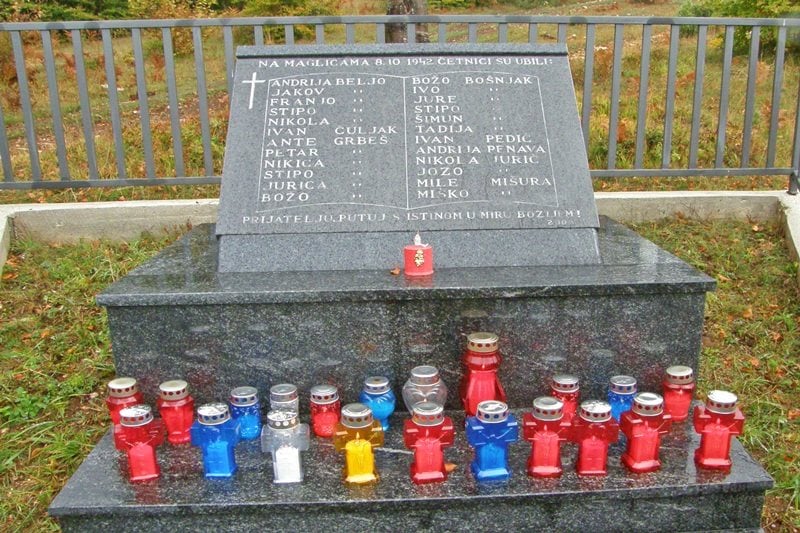 rama šćit, selo Maglice, nevine žrtve, podizanje spomen obilježja, fra Tomislav Brković., sv. misa za sve pobijene.