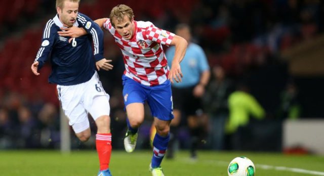 Stipe Pletikosa, Glasgow, Dejan Lovren, Strinić, Hrvatska reprezentacija, Darijo Srna, umalo fizički sukob, Ivan Strinić, Ivan Strinić, nogometaš, transfer, napulj