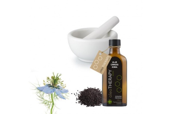 Ulje crnog kima, za dermalnu primjenu., začin u kulinarstvu, parazitske infekcije, povišeni kolesterol, kronični umor, psorijaza, dijabetes, hemeroidi, proširene vene