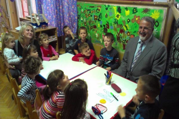 djeciji vrtic, zvončić, ministar Hadžiomerović