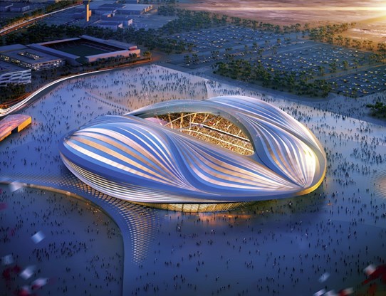 vagina, Zaha Hadid, stadion Al Wakrah, katar