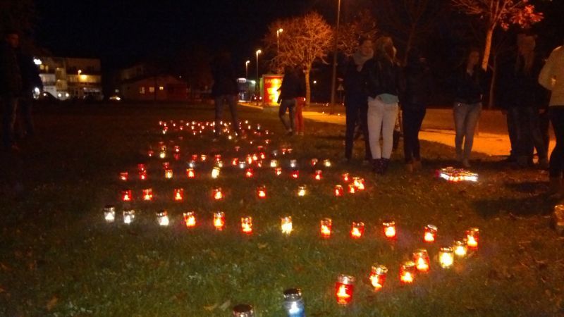 Vukovar, Vukovar, paljenje svijeća, svijeće