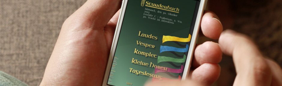 Časoslov, Zaklada Kölnske nadbiskupije, Molitva Crkve, digitalnom obliku za iPhone i Androide, Katolički tiskovni savez iz Bonna