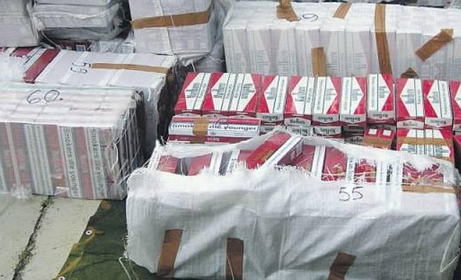 šverc, švercera cigareta, osumnjičeni, korupcija, organizirani kriminal, Imotski, šverc, cigarete