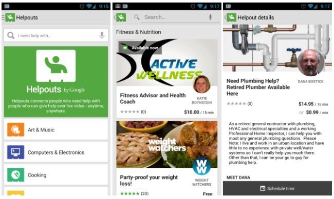 google, Helpouts, Udi Manber, Google Plus