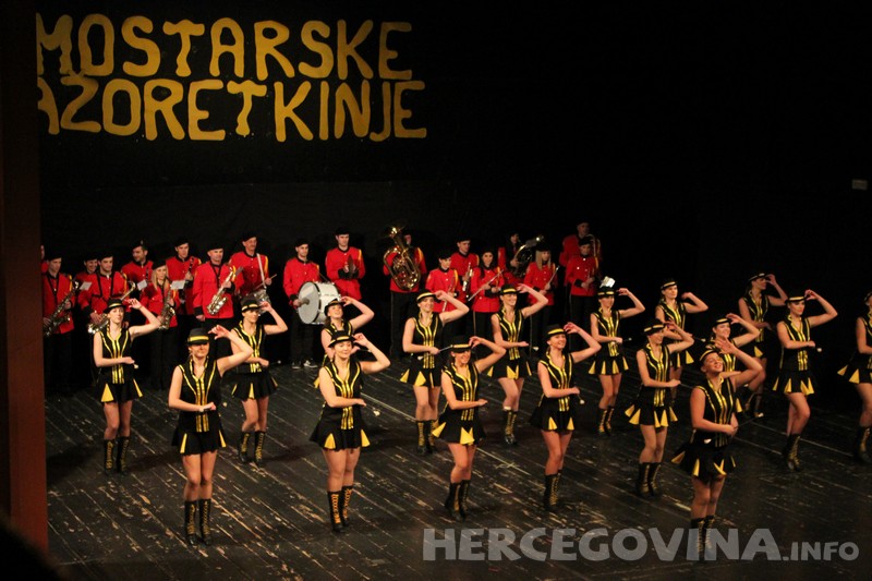 mostarske mažuretkinje, Mostar