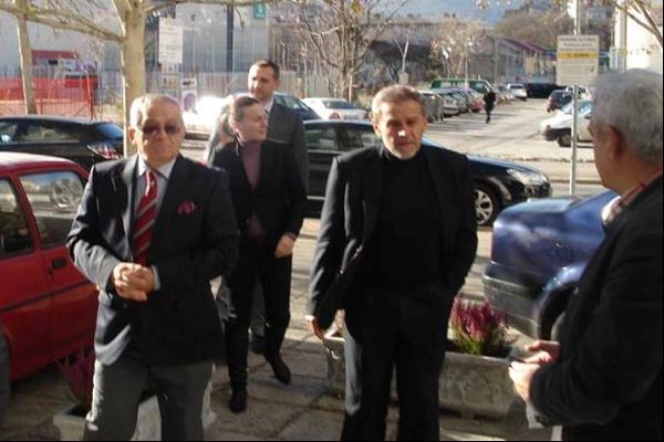 Milan Bandić, posjeta mostaru, sportski savez mostara, Hasan Šišić