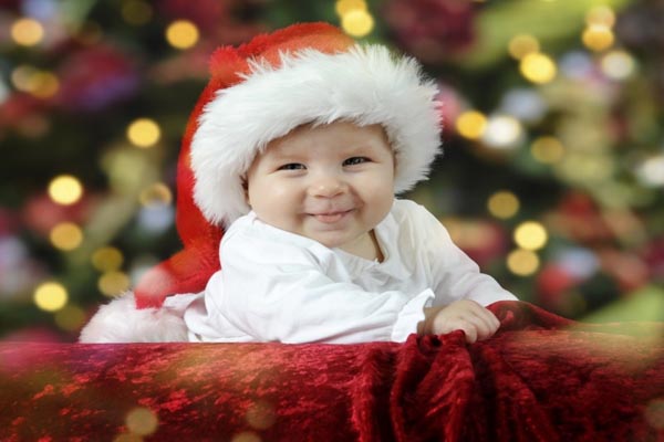 Božić, beba, svečani ručak