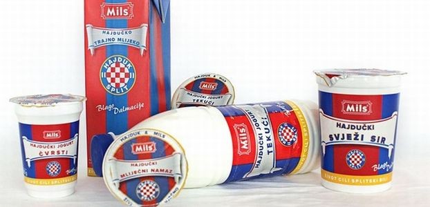 Marin Brbić, hajduk split torcida, Mils, Mljekara Mils