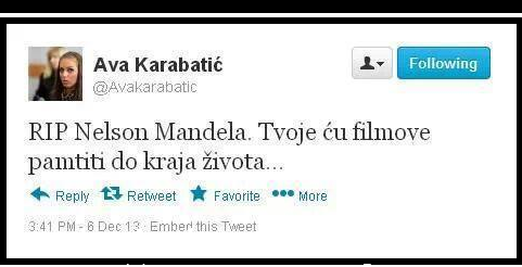 Ava Karabatić, glupost