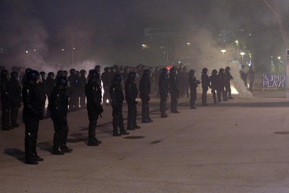 sukobi sa policijom, navijači, policija
