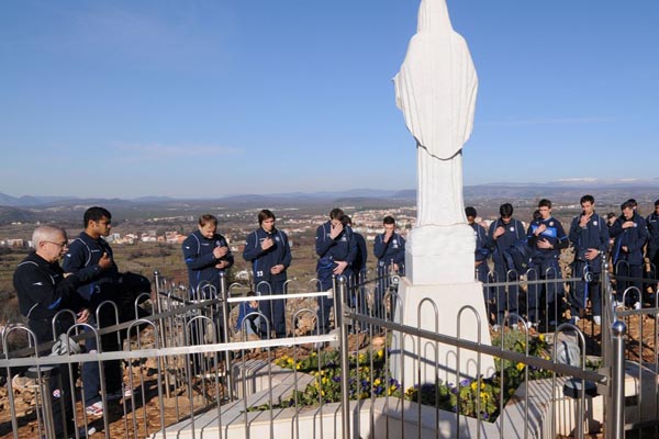 Dinamovci na brdu ukazanja