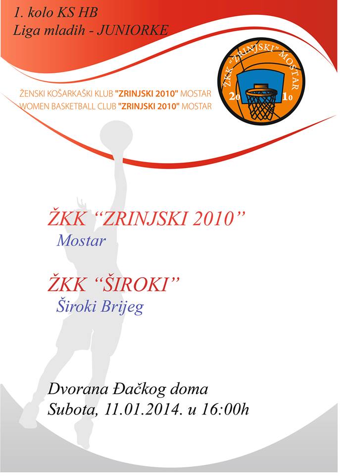 ŽKK Zrinjski 2010, žkk široki, kosarka