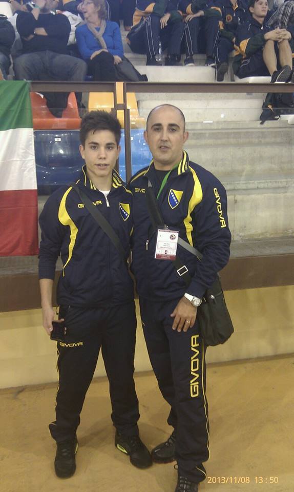 Marin Brkić, SKK Neretva, Marin Brkić, prvak europe, karate