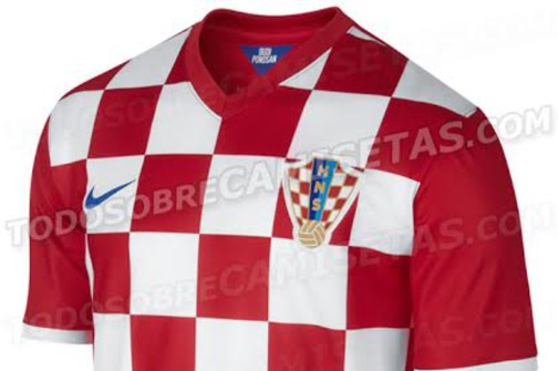 novi dres, Hrvatska nogometna reprezentacija, SP Brazil