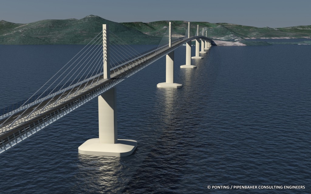 Pelješki most, BiH - Hrvatska, približavanjem BiH Europskoj uniji, područje Neumskog zaljeva