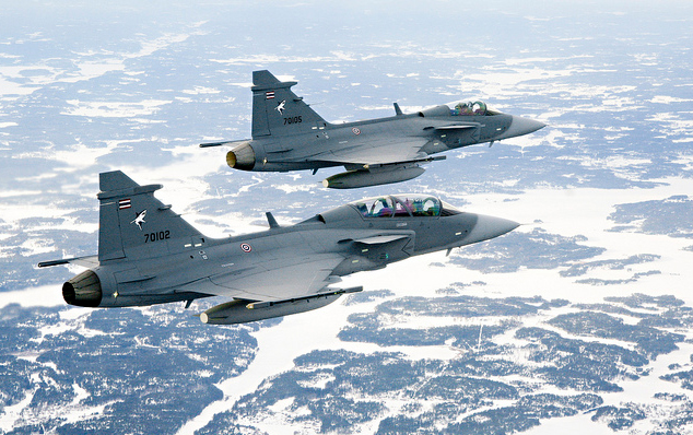 Slovenija, NATO savez, operacije Air Policing, Saab JAS 39 Gripen, Saab JAS 39 Gripen
