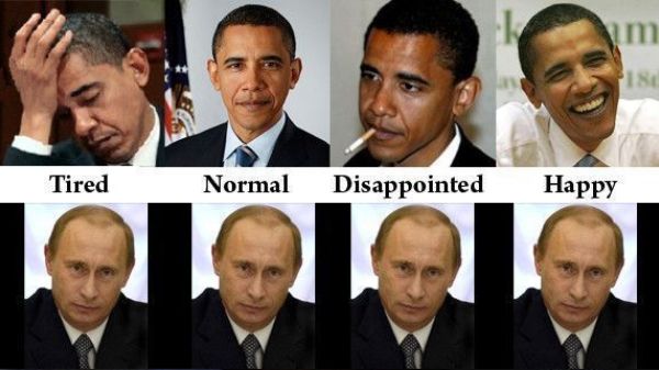 Američki predsjednik, Barack Obama, Vladimir Putin, imidž
