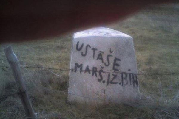 grafit mržnje, Tomislavgrad