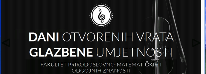 FPMOZ, Dani otvorenih vrata, glazba, Dani otvorenih vrata, glazba, FPMOZ