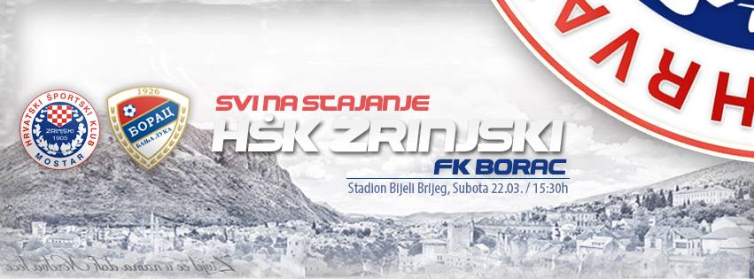 HŠK Zrinjski, FK Borac Banja Luka