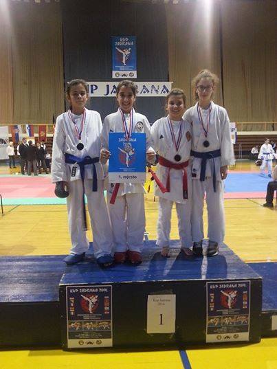 SKK Neretva, karate, medalje, Veso Brkić, Marin Brkić, Stela Brkić