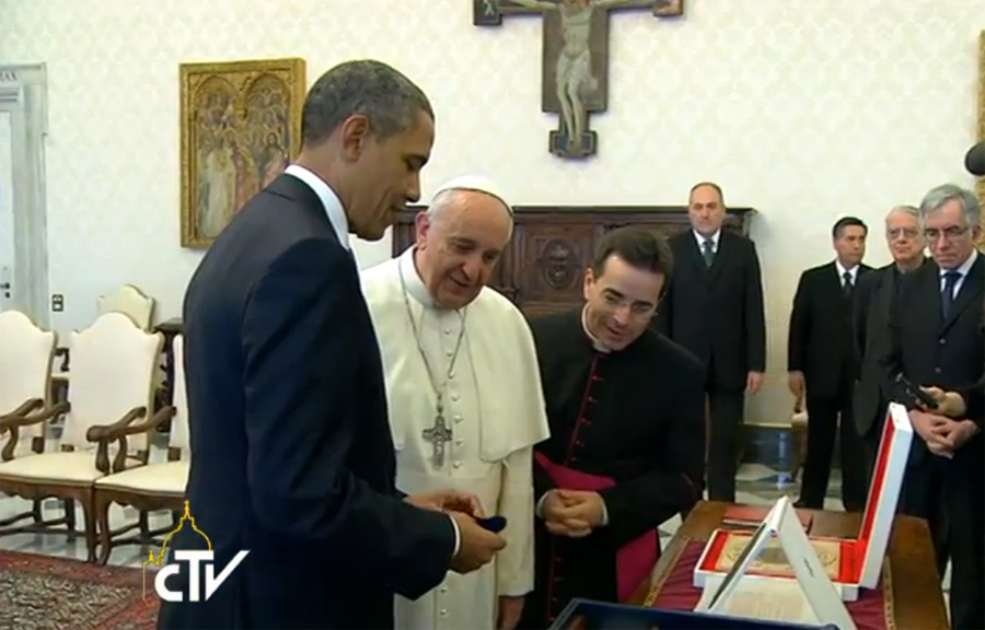 Barack Obama, Papa Franjo, ured Svete Stolice, katolička crkva