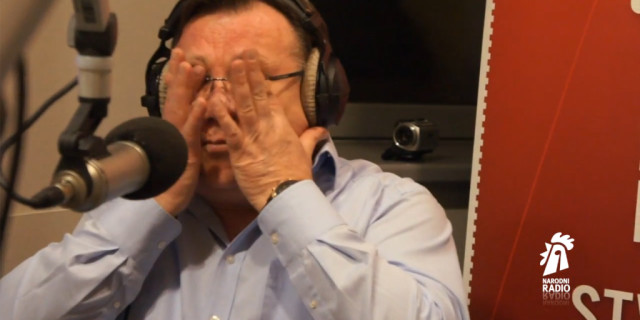 Halid Bešlić, suze, plač