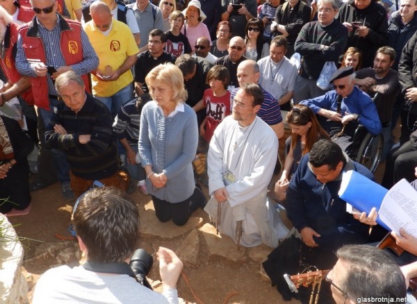 Gospa Međugorje, Ukazanje