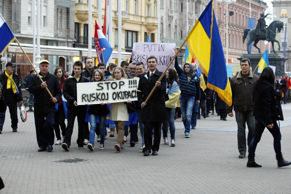 prosvjednici, ukrajina, Krim, Predsjednik ukrajinske zajednice u Hrvatskoj, Nikola Zastrižin