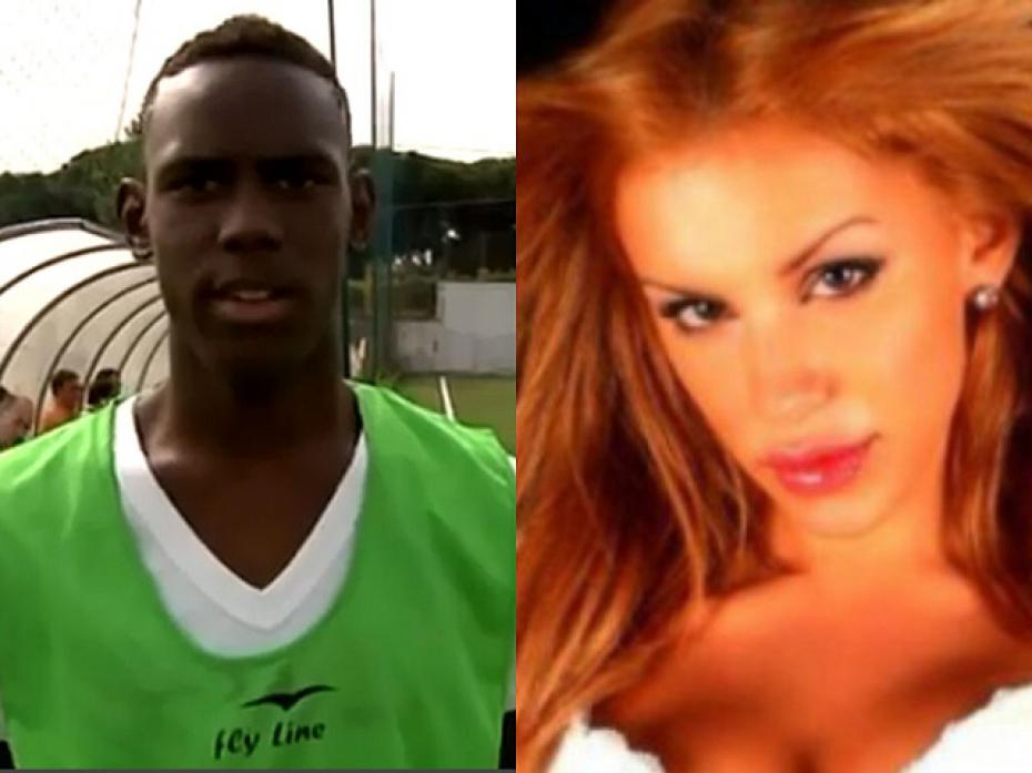 Veronica Graf, Mario Balotelli, prsata djevojka, Seksala se u četvero, Saphir Taider, inter