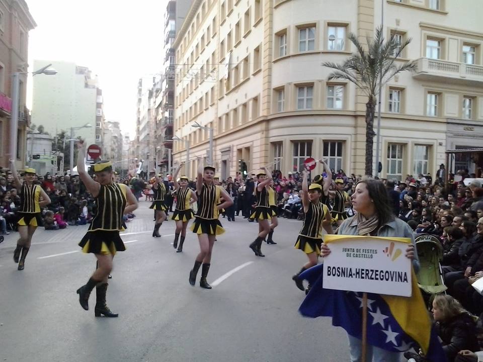 mažoretkinje, karneval, Španjolska