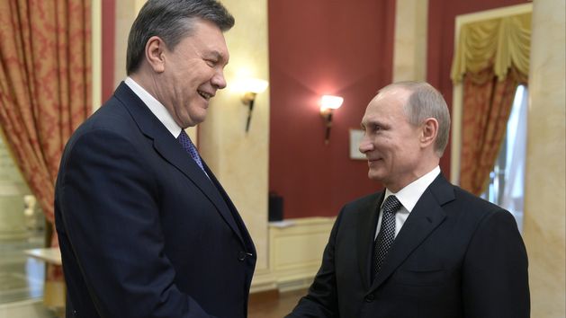 Vladimir Putin, Putin, Viktor Janukovič