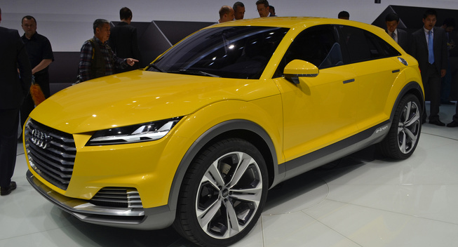 Audi TT Offroad Concept, Peking, automobil
