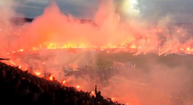 paok, atena, Olympiakos, navijači, navijanje