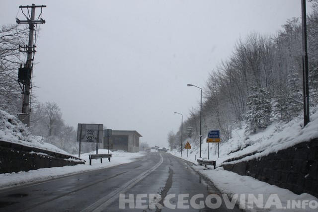 snijeg, Hercegovina, vrijeme, snijeg, ralica za čišćenje snijega