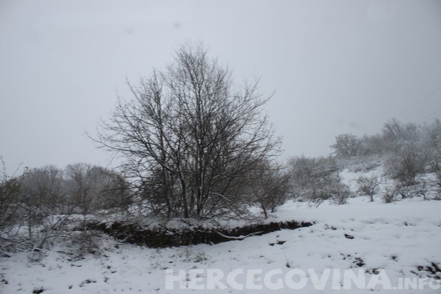 snijeg, Hercegovina, vrijeme, zima, snijeg, BIH