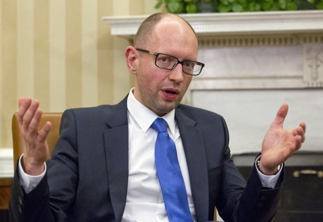 Arsenij Jacenjuk, Ukrajinski premijer, optužio Rusiju, ukrajina