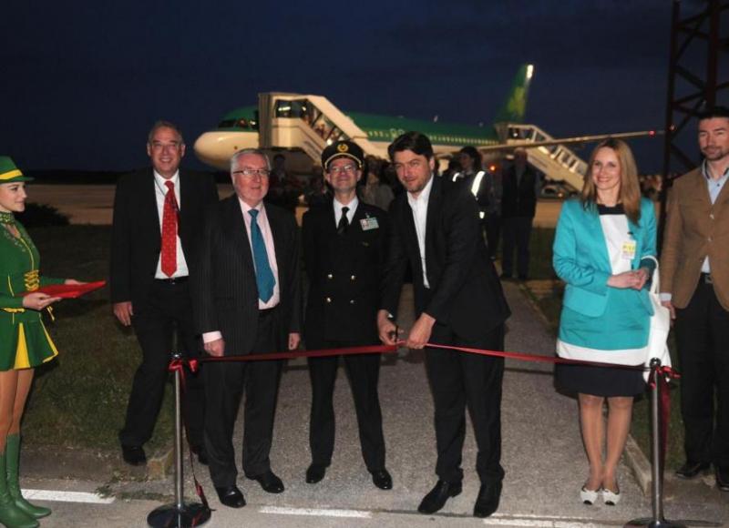 letovi, Dublin, pula, Pula-Dublin, vodeni pozdrav, Aer Lingus, Ryanair