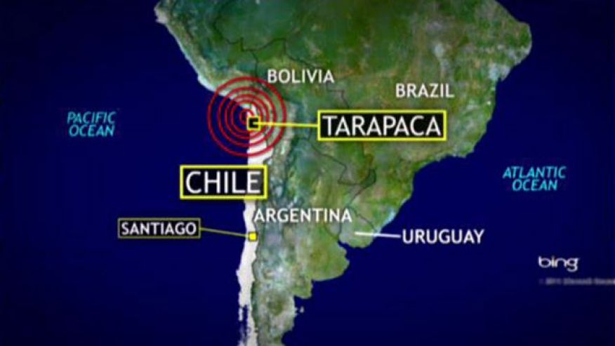 čile, Sjever Čilea, snažan potres, upozorenja od tsunamija, čile, potres, tsunami, najtrusnije područje u svijetu