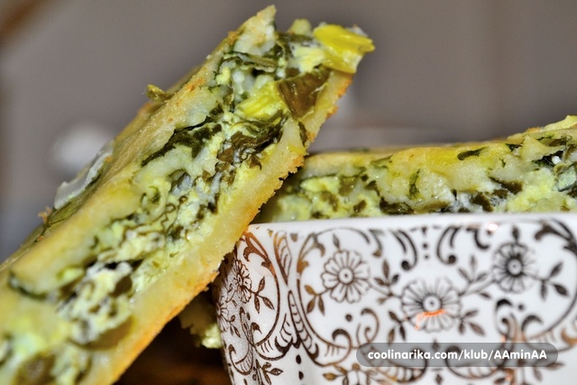 seljačka pita, tijesto, recept, kopriva